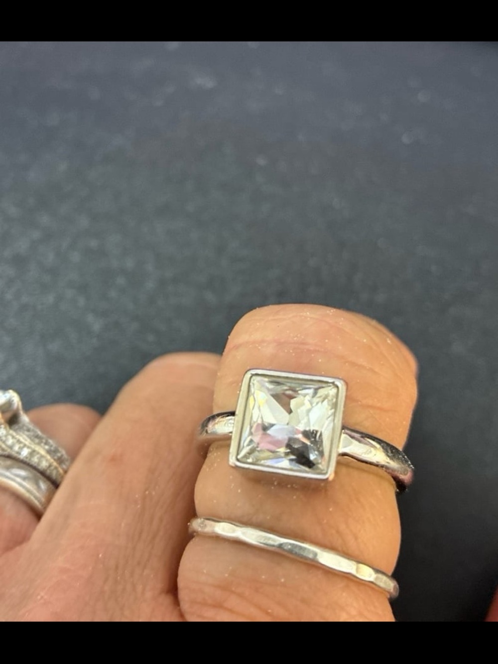 Touchstone Crystal Ring 9